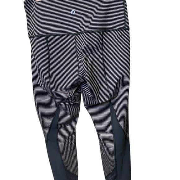 NWT Lululemon Wunder Under Crop High-Rise Roll Down Scallop Luxtreme 23" Size 10 - Picture 2 of 8